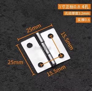 304 1/1 a cerniera piccola in acciaio inox. 5/2/2.5/<span class=keywords><strong>3</strong></span>/4 pollici cerniera per finestra - Product Image 2