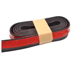 Hitam/Biru/Merah 2.5 m Mobil Spoiler Depan Bumper Lip Splitter Kelambu Dagu Protector