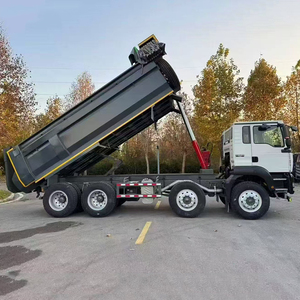 Sinotruk HOWO sitrak รถดัมพ์8X4ห้องโดยสาร G7-M ห้องโดยสารเดี่ยว430hp ซ้ายรถดั้ม12ล้อ - Product Image 3
