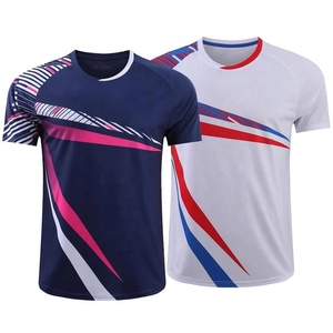 Concevez vos propres vêtements de badminton Vêtements de sport Entraînement Fitness Chemise de badminton à manches courtes T-shirt de tennis - Product Image 1