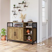 YQ Forever buffet armoires de cuisine portes compartiment ouvert stockage salle à manger salon armoires de cuisine industrielles conceptions