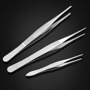 Pinzas para Tejido Dental Hechas a Mano de Alta Calidad, Acero Inoxidable Premium, Certificación ISO13485 Clase I, Instrumento de Marca OEM - Product Image 4