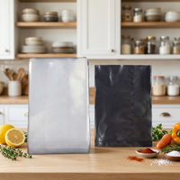 Sacs d'emballage sous vide transparents en PA/PE/Nylon de qualité commerciale, thermoscellables, résistants à l'humidité, avec impression en héliogravure, pour snacks