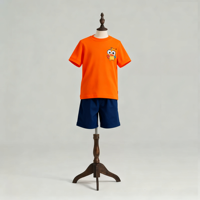 Mannequin Buste Enfant Réglable Sans Tête avec Base Trépied en Bois pour Vitrine de Magasin de Vêtements Utilisation par les Couturiers Matériau Mousse