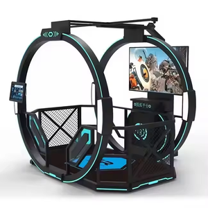 Console de jeu de réalité virtuelle 9D, plateforme d'exploration VR intérieure éducative pour écoles, espace de marche en réalité virtuelle, structure métallique innovante - Product Image 5