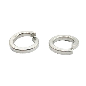 แหวนสปริงสแตนเลส 304 ยี่ห้อจิ่วเฟยอู๋จิน รุ่น M3M4 M30 แบบแยกส่วน สำหรับงานหนัก มาตรฐาน GB93 ผิวเรียบ - Product Image 3