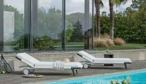 إطار خشب الساج الصلبة الكراسي صالة كسول الخشب كرسي كرسي في الهواء الطلق أثاث الحديقة حمام سباحة كراسي الشمس لحمام السباحة للشاطئ - Product Image 6