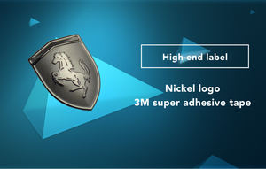 Etiquetas de Metal impermeables para coche, fabricante de placa de identificación con logotipo personalizado, 3d Abs, <span class=keywords><strong>precio</strong></span> de fábrica - Product Image 4