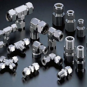 Premium Stainless Steel 904L Compression <b>Tube</b> Fittings Corrosion <b>Resistant</b> Industrial Connectors for Instrumentation Hydraulic - Product Image 1