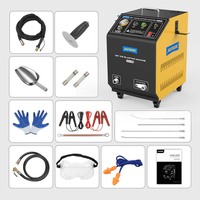 Mini machine à glace sèche AUTOOL HTS705 Nettoyage par sablage Nettoyage du moteur par le carbone Système de nettoyage de la machine