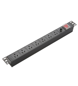 Unidad de Distribución de Energía Interior Tipo Australia Personalizable OEM/ODM, 8 Tomas, 250 VCA, 50/60 Hz, Material de Aleación de Aluminio para Redes - Product Image 4