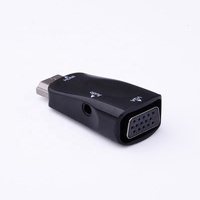 Adaptador HDMI a VGA con audio, 1080P
