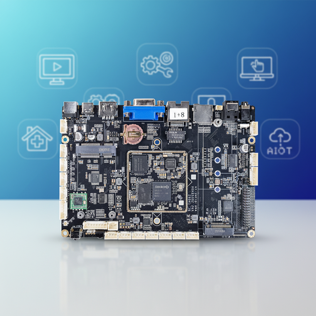 Rockchip RK3562 Android Native PCBA AI Digital Smart Board Motherboard with 32GB DDR Memory for Android 15 System