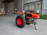 Moteur diesel de 8,5 chevaux, tracteur à conducteur marchant, charrue à disques 4x4, motoculteur, récolte et semis agricoles