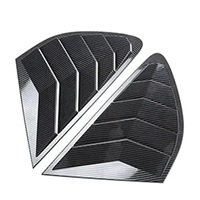 Volets de fenêtre arrière de voiture pour Jetour X70 Plus SHANHAI L7 ABS, garniture de protection de l'air, couvre-ventilateur, pare-soleil