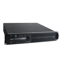 Amplificador de potencia de alta gama clase D con software DSP de 4 canales DFM 4x1800W con biblioteca de preajustes integrada