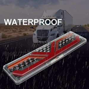 2 Luces Traseras Dinámicas de 24V, Luz de Freno e Intermitente para Camión, Remolque, Caravana, Furgoneta - Product Image 2