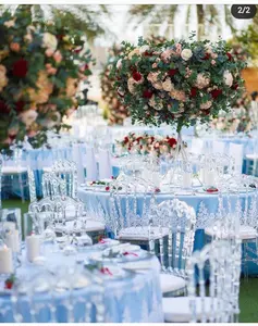 Düğün büfe partiler için yıkanabilir Polyester dikdörtgen masa örtüsü tatil yemeği