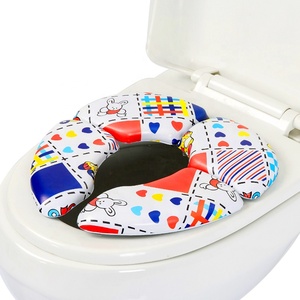 <span class=keywords><strong>Reductor</strong></span> de asiento suave para bebé con mango, adaptador de asiento de <span class=keywords><strong>inodoro</strong></span> para niños - Product Image 4