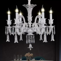 Lustre en cristal doré de luxe DUOMEIJU, luminaires suspendus LED E26, îlot de cuisine, salon, plafond haut, design moderne