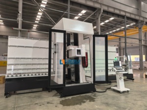 Nouvelle machine de perçage et de fraisage verticale automatique CNC EWORLD, commande PLC, entraînement par moteur, équipement de traitement de haute performance, acier 4-25 mm - Product Image 6
