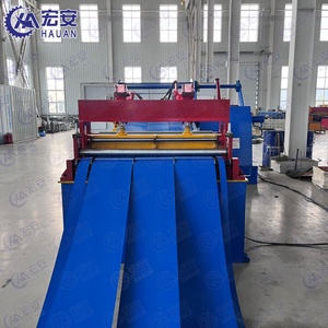 Línea de Corte de Bobinas sin Rebabas con Ajuste Hidráulico de Tensión HAUAN, con Rodamiento y Motor 380V - Product Image 4