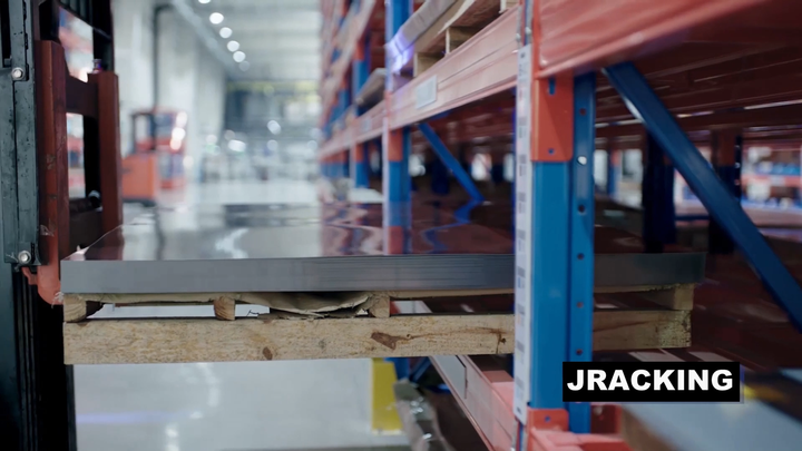 Standard Racking Eu Jracking New EU Standard Stacking Shelving Racks Heavy-Duty Pallet ...