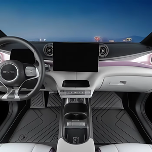 พรมปูพื้นรถกันน้ำไม่มีกลิ่น3D พรมปูพื้นรถยนต์ LHD RHD สำหรับฮอนด้าซีวิค CR-V ฟรี - Product Image 4