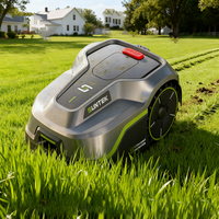 Choix de confiance pour une pelouse grande ou inégale à piles Smart AI Robot de tondeuse à gazon à télécommande automatique sans frontière sans fil