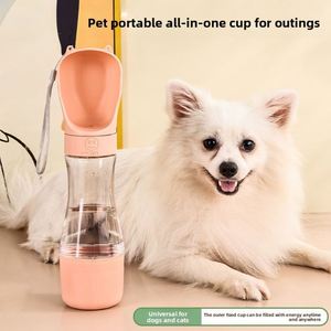 Gobelet de voyage multifonctionnel pour animaux de compagnie, écologique, distributeur d'eau et de nourriture pour chien, gobelet d'eau en plastique pour extérieur - Product Image 5