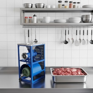 Máquina Eléctrica para <span class=keywords><strong>Picar</strong></span> <span class=keywords><strong>Carne</strong></span> No. <span class=keywords><strong>32</strong></span>, Comercial, <span class=keywords><strong>de</strong></span> Acero Inoxidable, con Cabezal <span class=keywords><strong>de</strong></span> Molienda Accionado por Correa, para Triturar Huesos, para Carnicería - Product Image 3