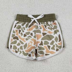 Shorts Deportivos de Verano para Niñas, Estilo Camuflaje, Ropa Deportiva de Moda, Venta al por Mayor, para Hermanas - Product Image 6