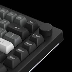 Teclado Mecánico para Juegos AKKO 5075B Plus-S Negro Plateado Cherry USB Tipo-C de 75 Teclas con Retroiluminación RGB Americana Intercambiable en Caliente - Product Image 2
