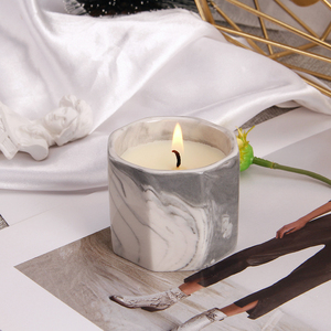 Luxury Wedding <strong>Candle</strong> Favors Marbled Ceramic with Custom Logo | Eco-Soy &amp; Sandalwood | Hotel/Event Bulk Orders &amp; Festival Gifts - Product Image 4