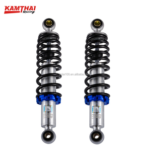 Amortisseur arrière de moto 295mm <span class=keywords><strong>Suspension</strong></span> de course modifiée bleu argent pour Honda Wave Series - Product Image 5