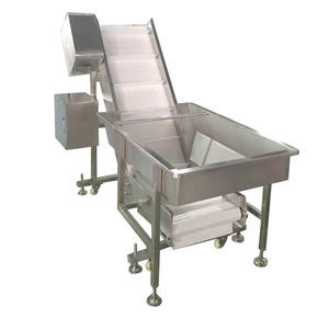 Tolva grande personalizada, frijoles de hielo, verduras, azúcar, transporte PP, cinta modular, transportador inclinado - Product Image 1