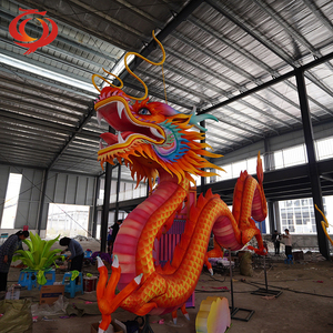 โคมไฟ LED สั่งทำกันน้ำได้สำหรับสวนสนุกในสวนโคมไฟวันหยุดเทศกาลดิวาลีผ้าไหมแบบดั้งเดิมของจีน - Product Image 4