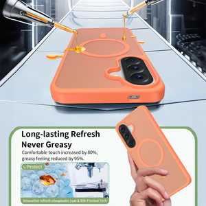Funda Mate de Protección Total para <span class=keywords><strong>Samsung</strong></span> A57, 2400G, Magnética, PC+TPU, Anti-Aceite, Anti-Huellas - Product Image 5
