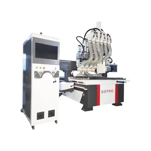 Four Processes 1325 atc cnc router wood woodworking multifunctional machine MDF 3d cnc router woodworking machinery