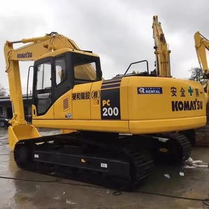 Máquina de construcción japonesa usada, PC200-7, excavadora sobre orugas, equipo resistente - Product Image 1