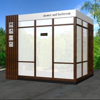 Chine Usine Camping En Plein Air Portable Commercial Western Toilettes Maisons Préfabriquées