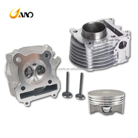 Kepala Silinder Motor Balap Aluminium WANOU MIO 5TL 4 Katup 19/22 21/24 22/25 24/27
