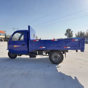 250cc benzine motor riksja diesel kiepwagen driewieler 3 ton driewielige diesel kiepwagen - Product Image 4