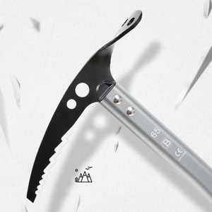 <span class=keywords><strong>Piccozza</strong></span> <span class=keywords><strong>da</strong></span> Montagna Leggera in Alluminio Anti-rottura 65cm 441g per Arrampicata su Ghiaccio all'Aperto - Product Image 4
