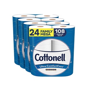 <span class=keywords><strong>Papel</strong></span> higiénico Ultra suave y fuerte, venta directa <span class=keywords><strong>de</strong></span> fábrica, 4 paquetes <span class=keywords><strong>de</strong></span> 6 Mega rollos <span class=keywords><strong>de</strong></span> <span class=keywords><strong>papel</strong></span> <span class=keywords><strong>de</strong></span> baño - Product Image 6