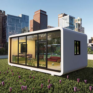 Moderne milieuvriendelijke 20ft 40ft prefab hotel <span class=keywords><strong>capsule</strong></span> kantoorpod voor appartementen, buitengebruik, Hangfa Apple Warehouse Real Estate - Product Image 5