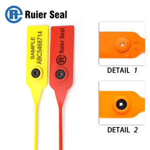 Rep004 Con dấu nhựa một thời gian sử dụng hải quan con dấu nhựa đôi khóa an ninh con dấu nhựa cho container hàng hóa - Product Image 4