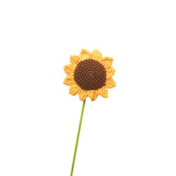 Jaune sans feuilles de tournesol