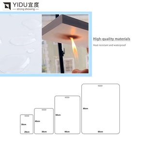 Estante de puertas de madera personalizable Soporte de manija de puerta corredera <span class=keywords><strong>con</strong></span> estante de exhibición de piso de metal y estante de tablero de espuma de <span class=keywords><strong>PVC</strong></span> - Product Image 5