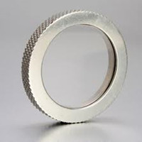 Couverture de lumière ronde en verre trempé découpé au laser ultra-clair de 49 mm pour l'impression sérigraphique, idéale pour l'éclairage LED et l'utilisation en instrument de mesure
